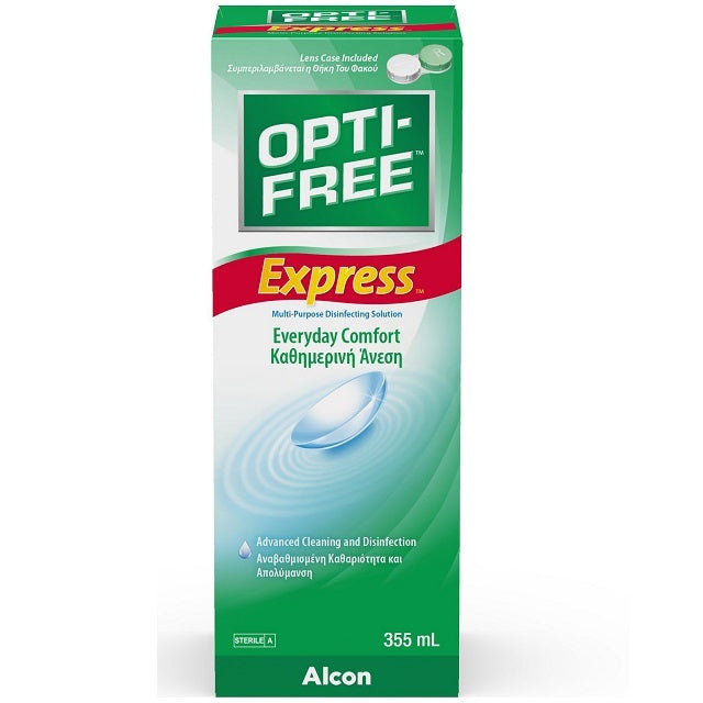 Alcon Opti-Free Express Υγρό Φακών Επαφής 355ml