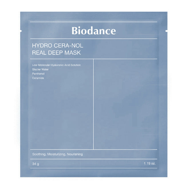 Biodance Cera-nol Real Deep Μάσκα Ομορφιάς Προσώπου για Ενυδάτωση με Κεραμίδια 34gr