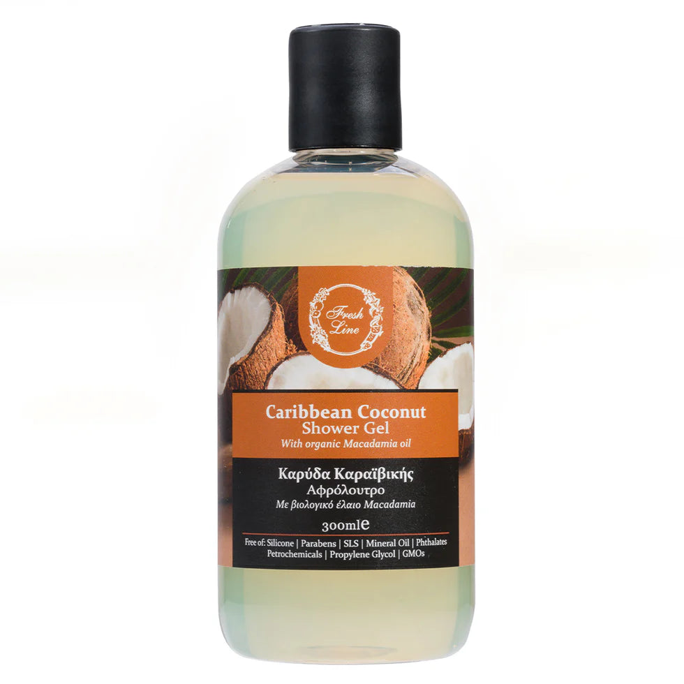 Caribbean Coconut Τροπικό Αφρόλουτρο αίσθηση ζεστασιάς και τροπικής φροντίδας 300ml