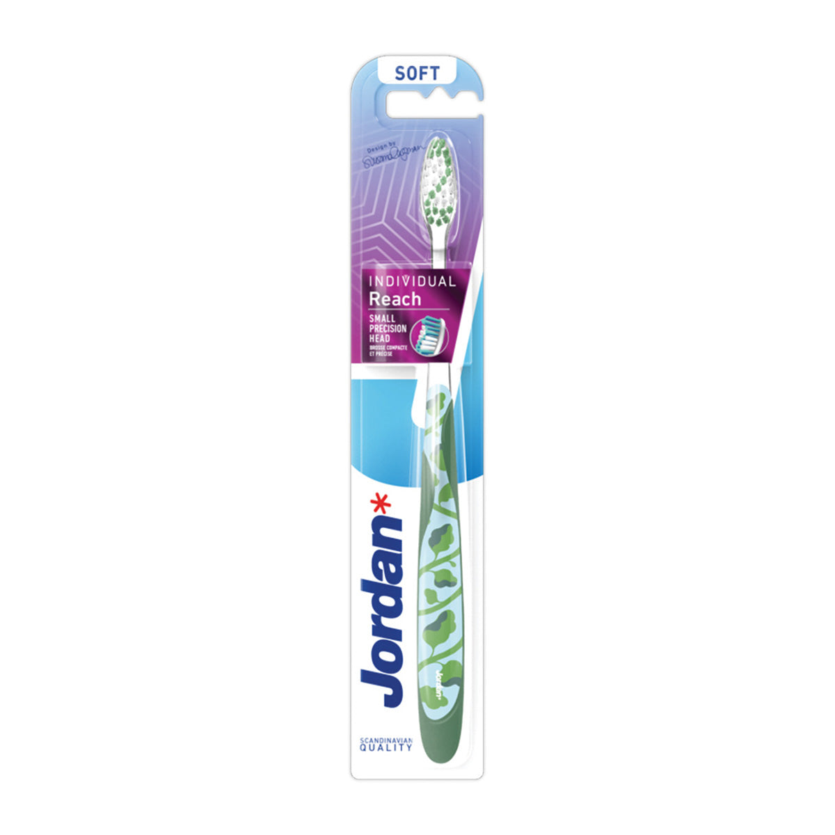 Jordan Individual Reach Toothbrush Οδοντόβουρτσα Medium