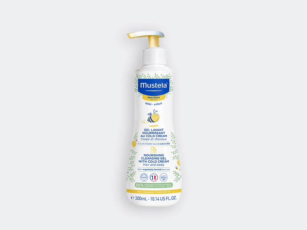 Mustela Nourishing Cleansing Gel with Cold Cream Ενυδατικό Αφροντούς για Σώμα & Μαλλιά 300ml
