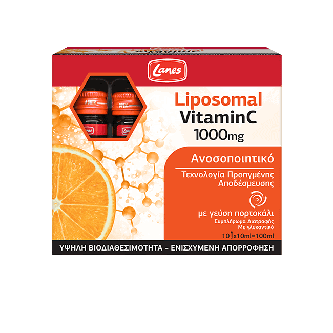 Lanes Liposomal Vitamin C Ανοσοποιητικό 1000 mg
