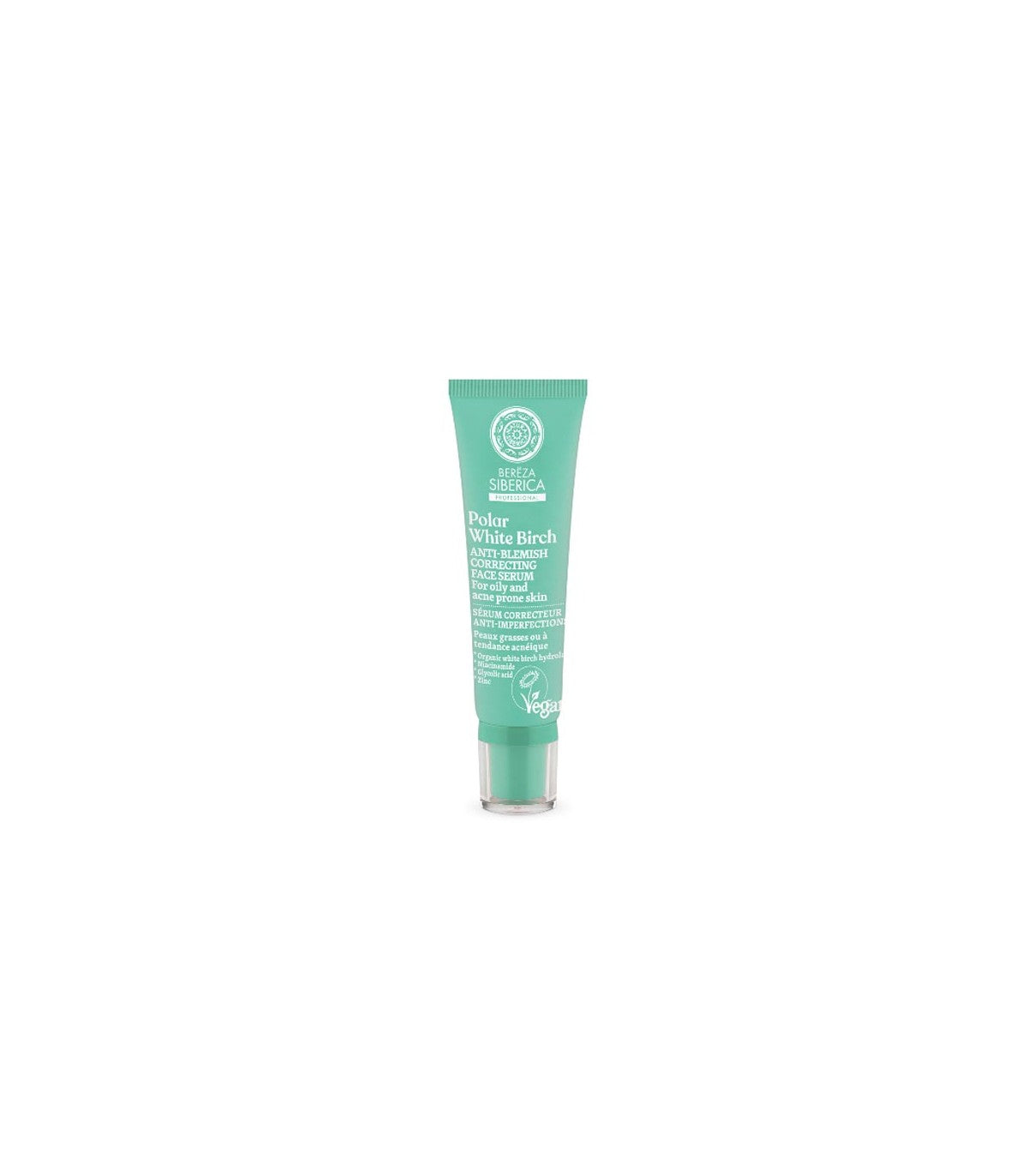 Natura Siberica Polar White Birch Serum Προσώπου για Λάμψη και εξισσορόπηση σμίγματος 30ml