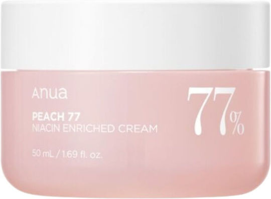 Anua Peach 77% Rich Ενυδατική Κρέμα Προσώπου με Κολλαγόνο & Ceramides 50ml