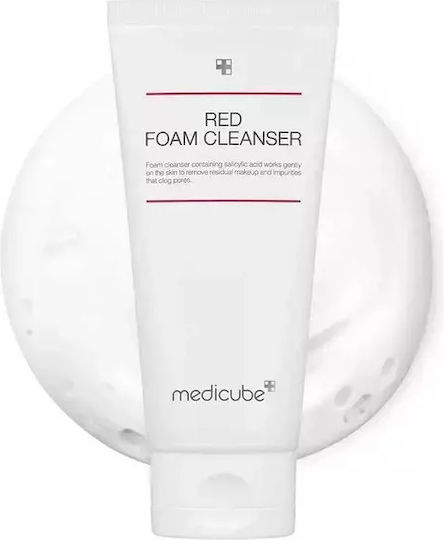 Medicube Red Foam Cleanser Αφρός καθαρισμού προσώπου με σαλικυλικό οξύ 120 ml