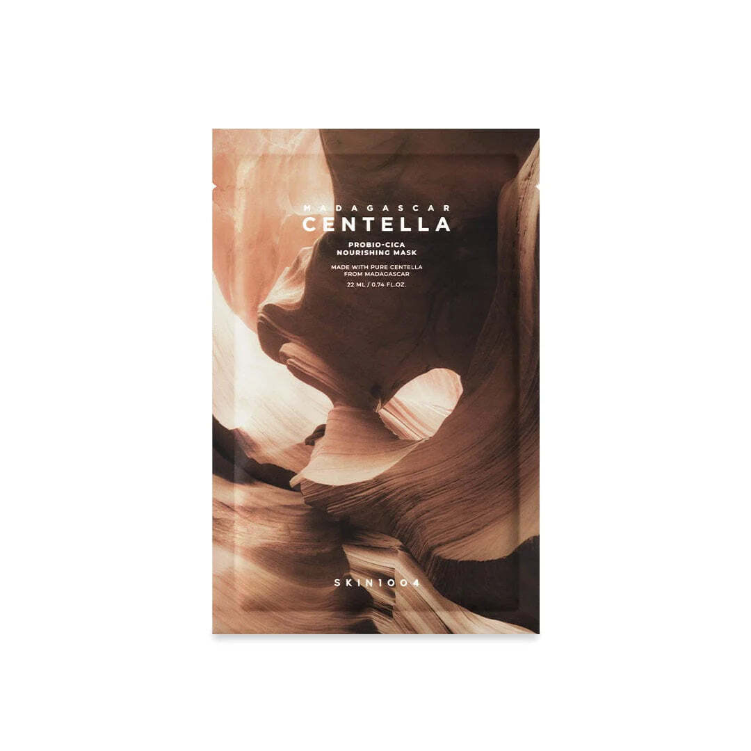 Skin1004 Madagascar Centella Probio-cica Μάσκα Ομορφιάς Προσώπου για Θρέψη / Ενυδάτωση / Επανόρθωση Με Centella Asiatica 22ml