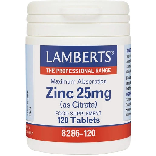 Lamberts Zinc 25mg 120 ταμπλέτες