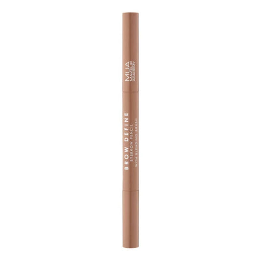 MUA Brow Define Eyebrow Pencil With Blending Brush Light Brown