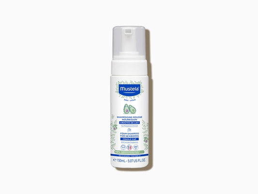 Foam Shampoo for Newborns Mustela Σαμπουάν σε Μορφή Αφρού για Νεογέννητα 150ml
