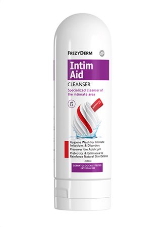 Frezyderm Intim Aid Cleanser Καθαριστικό Ευαίσθητης περιοχής 200 ml