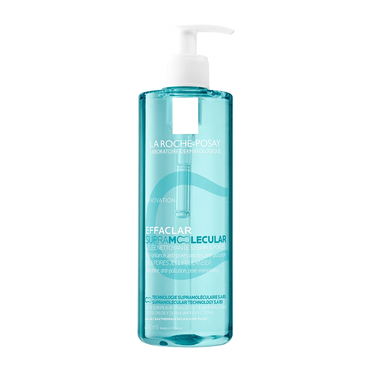 La roche-Posay Effaclar Supra Καθαρισμός σμήγματος και πόρων 400 ml