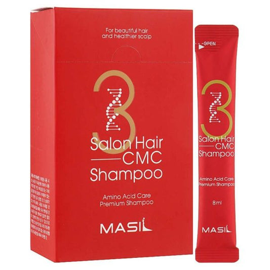 Masil – 3 Salon Hair CMC Revitalizing Shampoo, 20x8ml