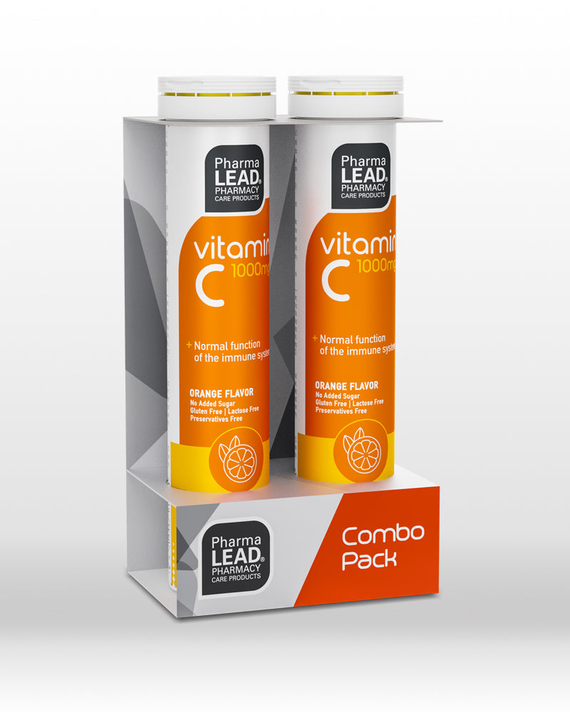 Pharmalead Vitamin C 1000mg 20 αναβράζοντα δισκία 1+1