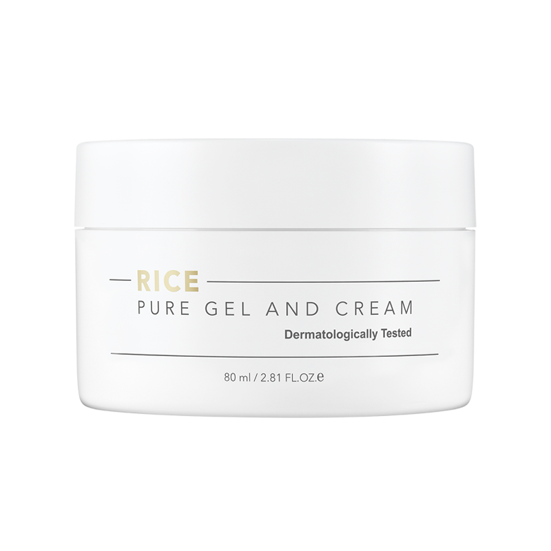 Rice Pure Gel and Cream 80ml