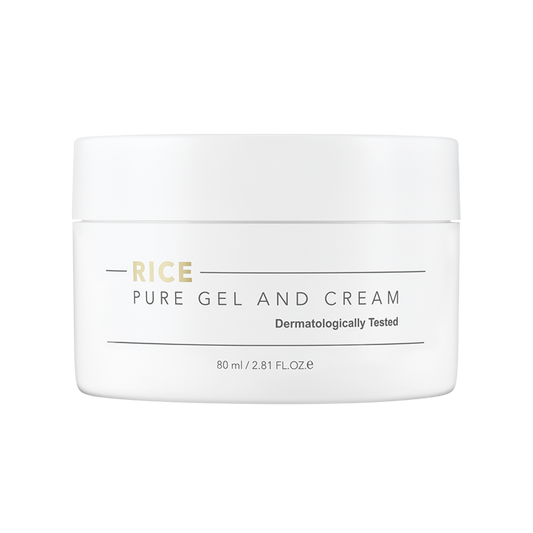 Rice Pure Gel and Cream 80ml