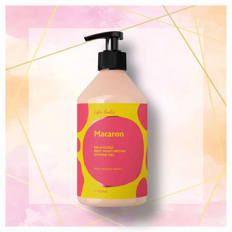Deliciously Moisturizing Shower Gel Macaron 500ml