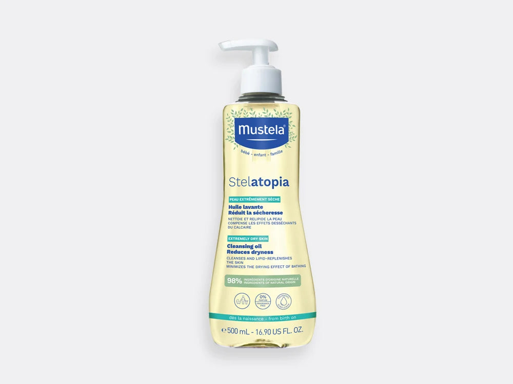 Stelatopia Cleansing Oil Mustela Λάδι Καθαρισμού Κατά του Κνησμού 500ml