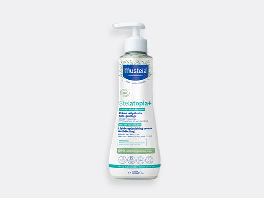Stelatopia+ Lipid-Replenishing Cream Mustela Μαλακτική Κρέμα Σώματος 300ml