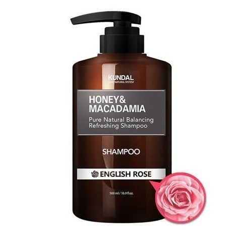 Kundal Honey & Macadamia Σαμπουάν εξισσορόπησης english rose 500ml