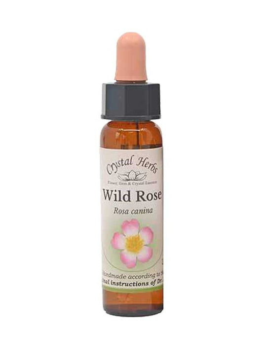 Αγριοτριανταφυλλιά (Wild rose) Bach flower 10ml Crystal herbs