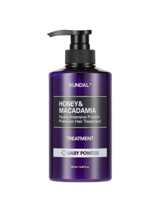 Kundal Honey & Macadamia Protein Hair Treatment 500ml – Θεραπεία μαλλιών με άρωμα Baby Powder