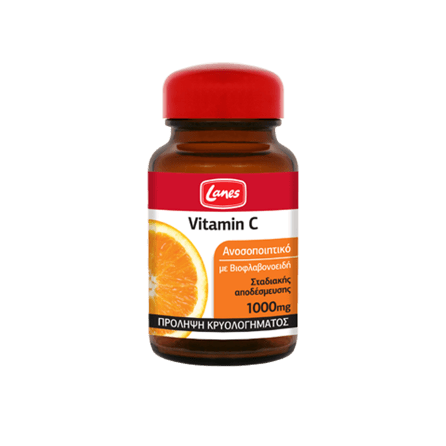 Lanes Vitamin C με Βιοφλαβονοειδή 1000mg
