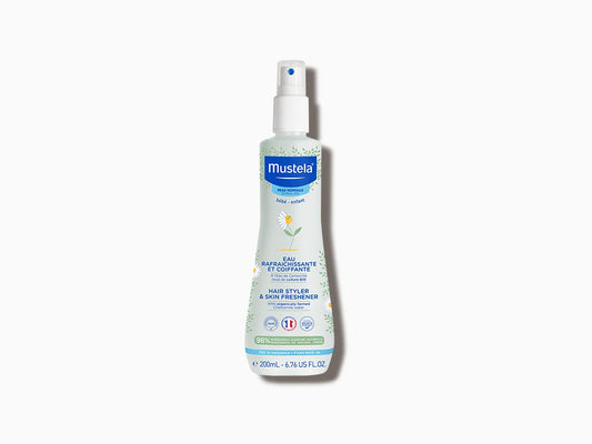 Hair Styler & Skin Freshener Mustela Νερό Φρεσκαρίσματος Για Σώμα & Μαλλιά 200ml