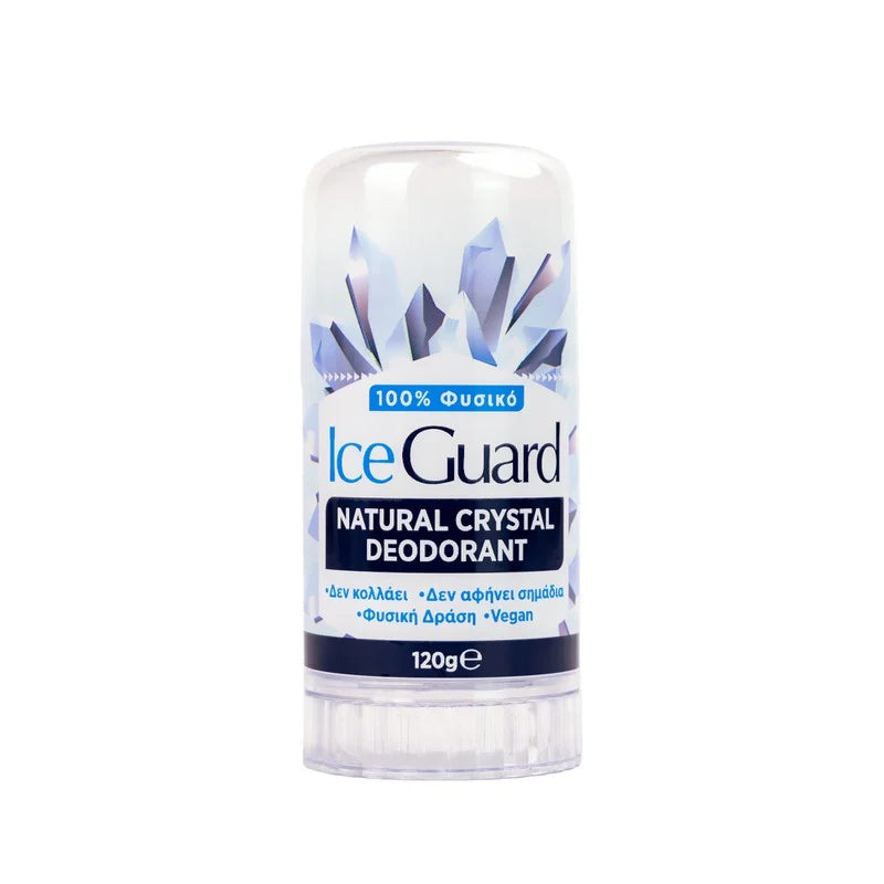 Iceguard Natural Crystal Deodorant Αποσμητικός Κρύσταλλος 120 gr