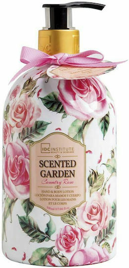 IDC  Scented Garden Country Rose Ενυδατική Lotion Σώματος με Άρωμα Τριαντάφυλλο 500ml