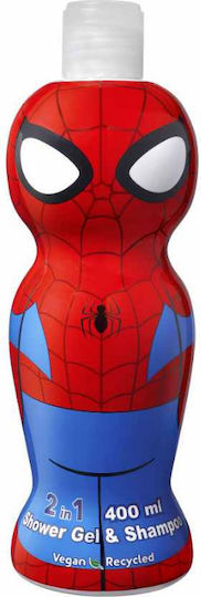 Παιδικό Αφρόλουτρο & Σαμπουάν "Spiderman" 400ml