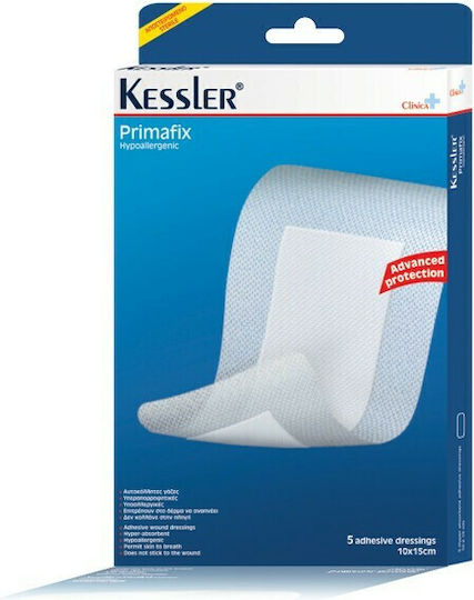 Kessler Primafix Αυτοκόλλητες Γάζες 15x10cm 5τμχ