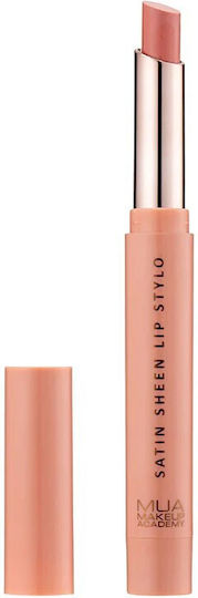 MUA Satin Sheen Lip Stylo Κλασικό Κραγιόν Satin Super Nude 1.5gr