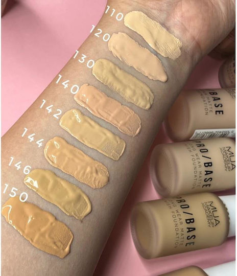 MUA Pro Base Long Wear Matte Finish Liquid Foundation 30ml