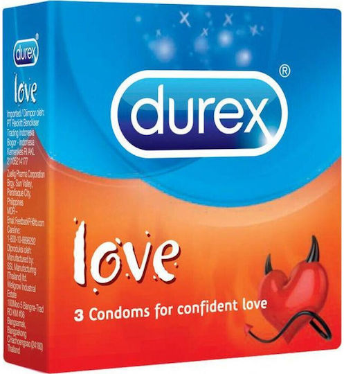 Durex Προφυλακτικά Love 3τμχ