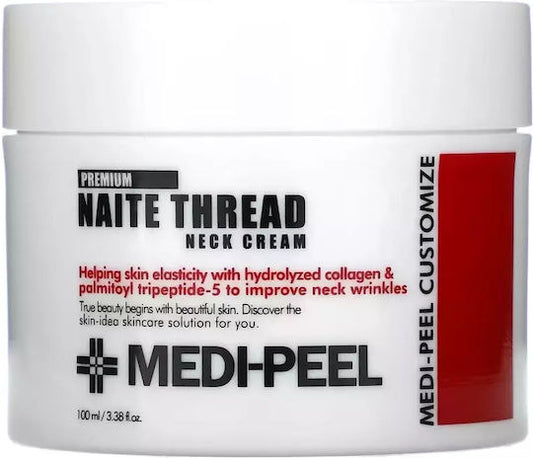 Medi Peel Naite Thread Συσφικτική Κρέμα Λαιμού & Ντεκολτέ Ημέρας με Κολλαγόνο & Centella Asiatica 100ml
