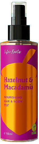 Life Roots Hazlenut & Macadamia Body Mist 150ml