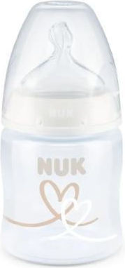 Nuk Πλαστικό Μπιμπερό First Choice Plus Κατά των Κολικών με Θηλή Σιλικόνης για 0-6 μηνών  150ml
