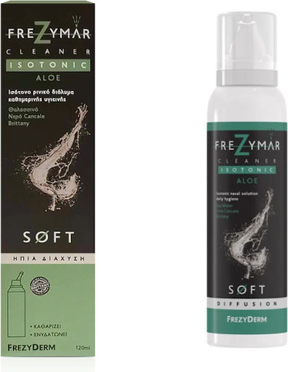 Frezyderm Frezymar Cleaner Isotonic Aloe Soft Ρινικό Σπρέι με Θαλασσινό Νερό για Όλη την Οικογένεια 120ml
