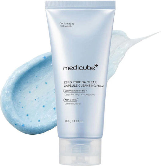 Medicube Zero Pore SA Cleansing Foam Αφρός καθαρισμού προσώπου με σαλικυλικό οξύ και AHA 120 gr